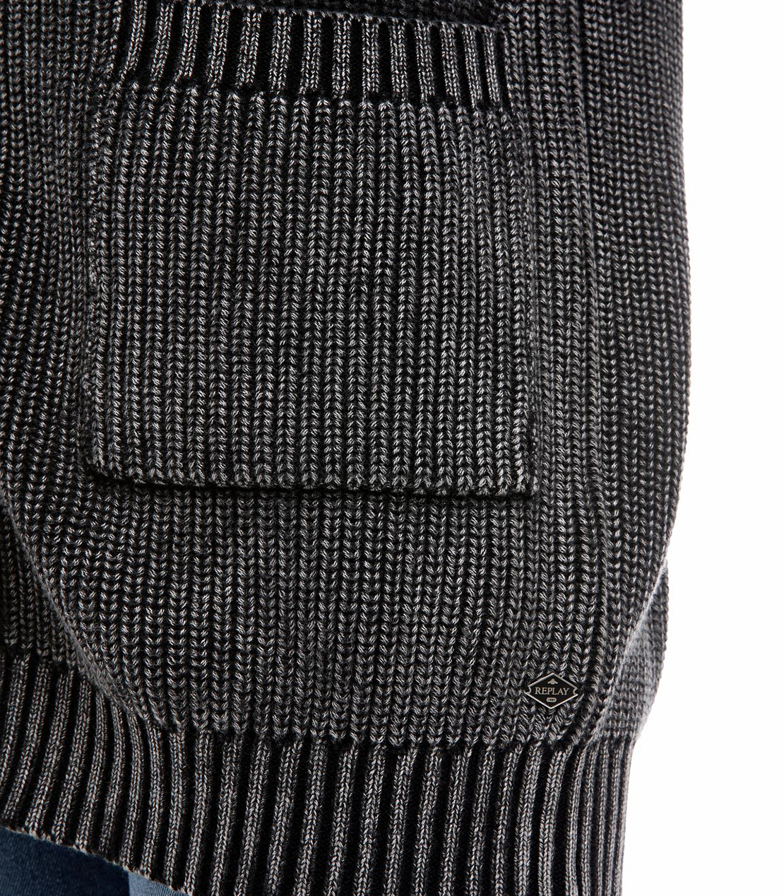 Essentialコットンロングカーディガン 詳細画像 ブラック 5